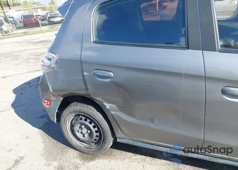 2015 Mitsubishi Mirage De from USA, damaged, VIN ML32A3HJ2FH040260